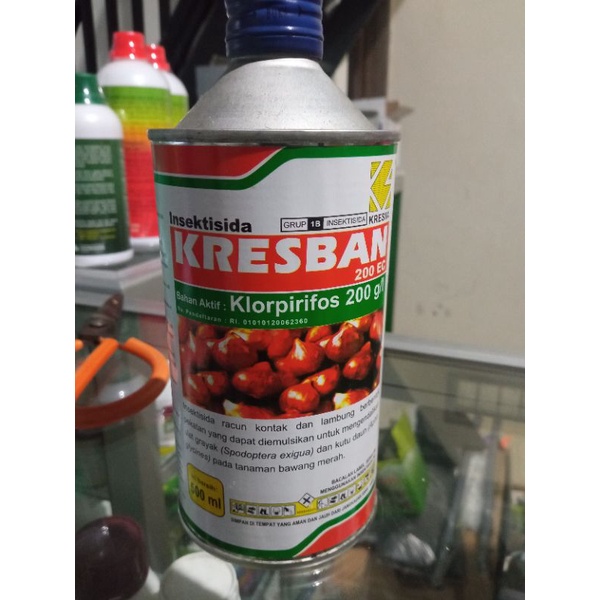 insektisida KREBAN 200EC isi 500ml bahan aktif klorpirifos 200gram