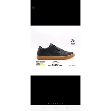aerostreet hoops low black gum
