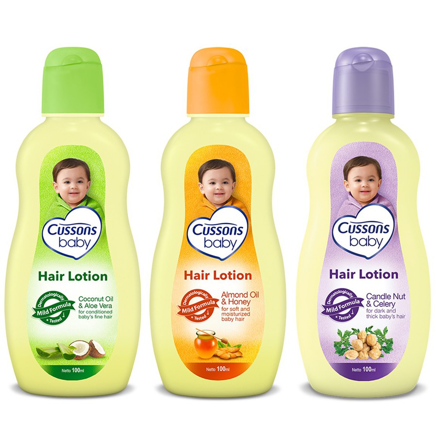 Cussons Baby Hair Lotion - Losion Rambut Bayi