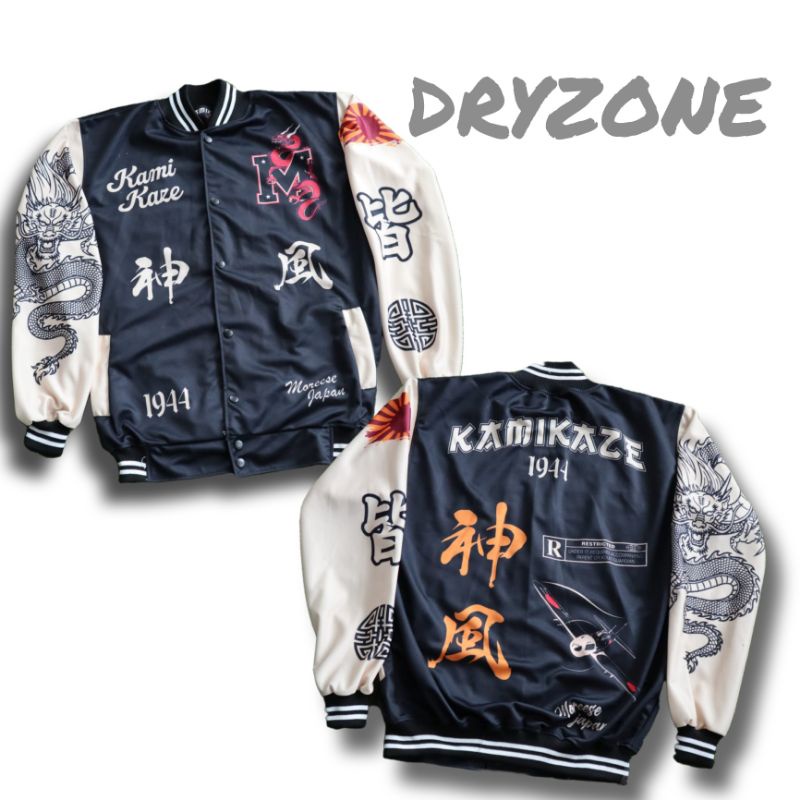 JACKET VARSITY BASEBAAL MOTIP TERBARU PRIA WANITA SAIZE L XL  - JAKET EVERYONE BAYAR DI TEMPAT-Kamikaze