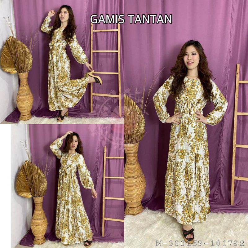Gamis Tantan Motif