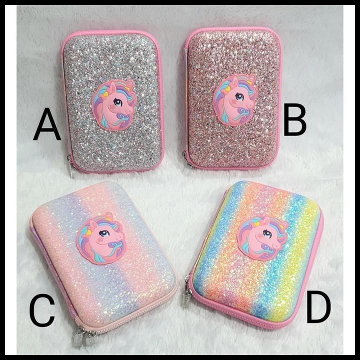 

Promo Tempat Pensil Unicorn - Hardcase Boxes / Pencil Case Gliter Import