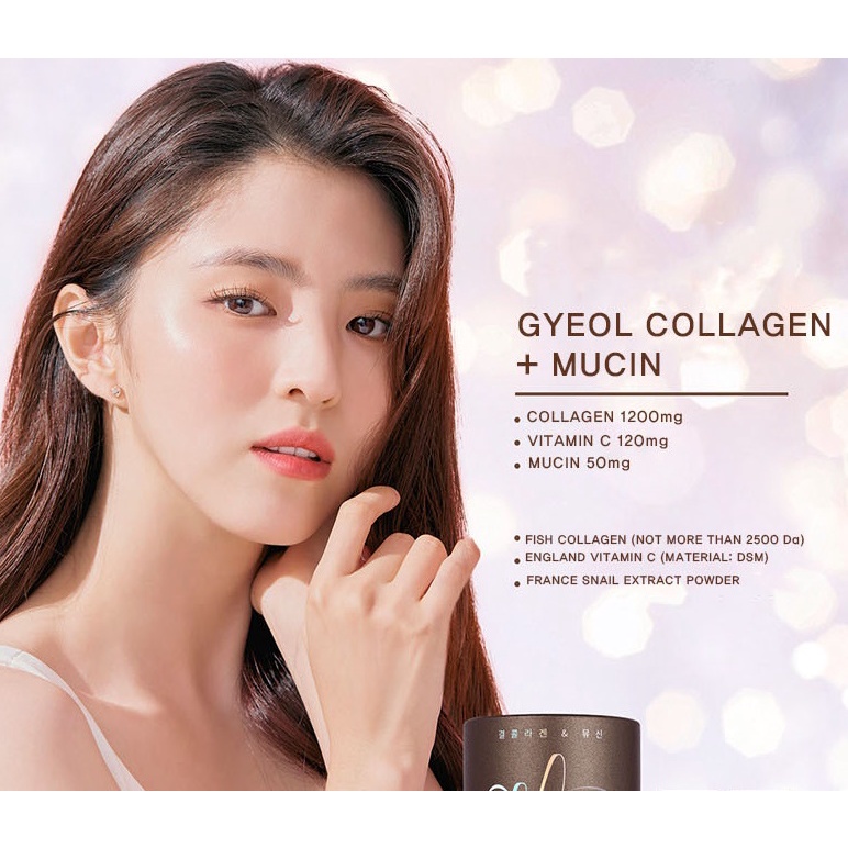 GYEOL COLLAGEN 1200mg MUCIN 50mg VITAMIN C 120mg