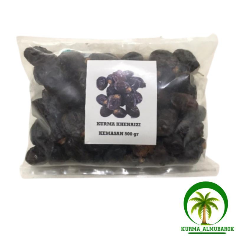 

kurma khenaizi 500gr / kurma khenaizi kemasan premium / kurma khenaizi curah