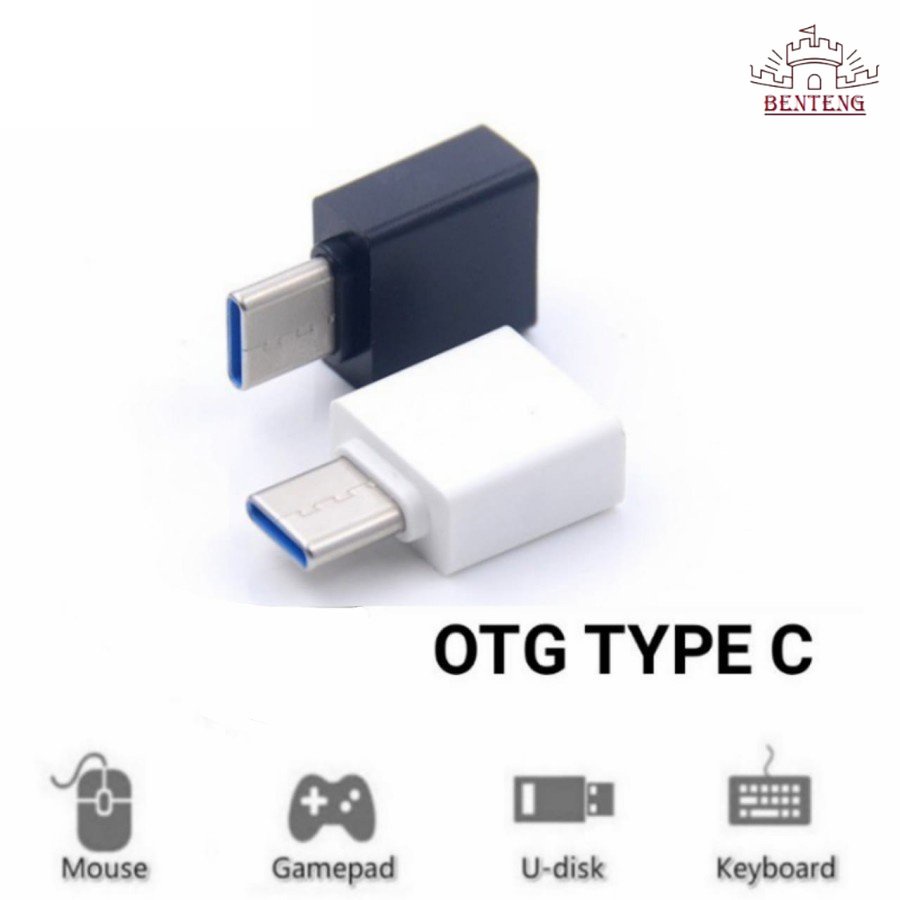 OTG type C Mini Non Kabel On The Go Sambungan Type C Android