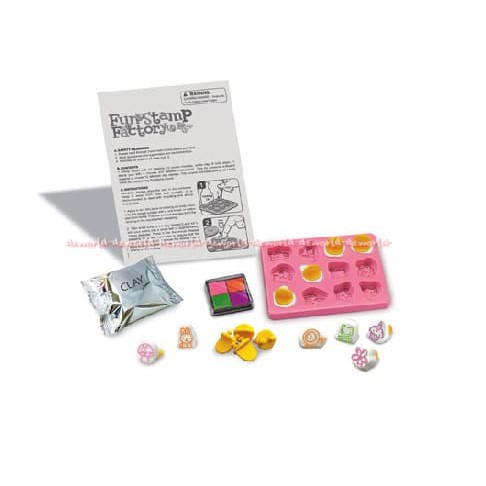 

Murah 4M Fun Stamp Factory Paket Mainan Membuat Stempel dari Clay Tanah Liat Original