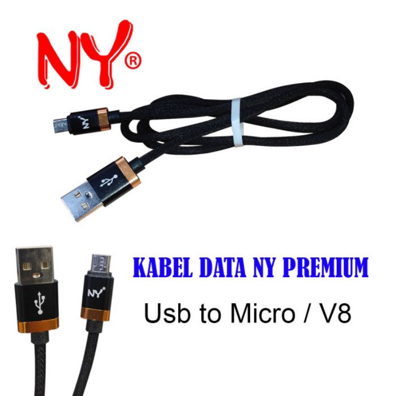 Kabel data Cable Charger USB Ny Premium micro V8