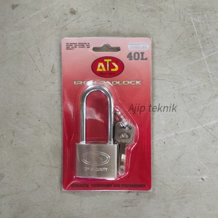 Gembok ATS 40mm panjang gembok pagar 40mm gembok kunci 40 mm termurah