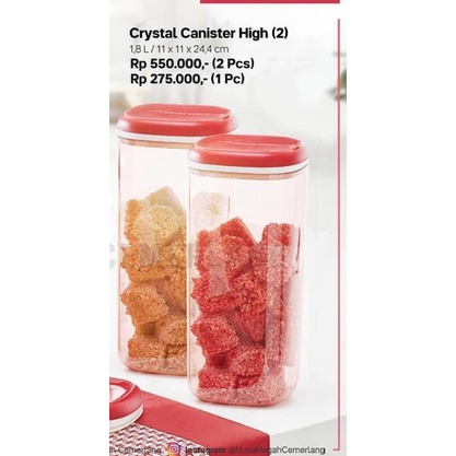 Crystal canister High