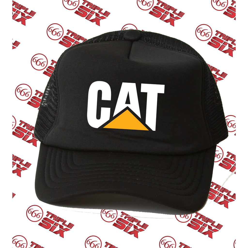 Topi Trucker Caterpillar