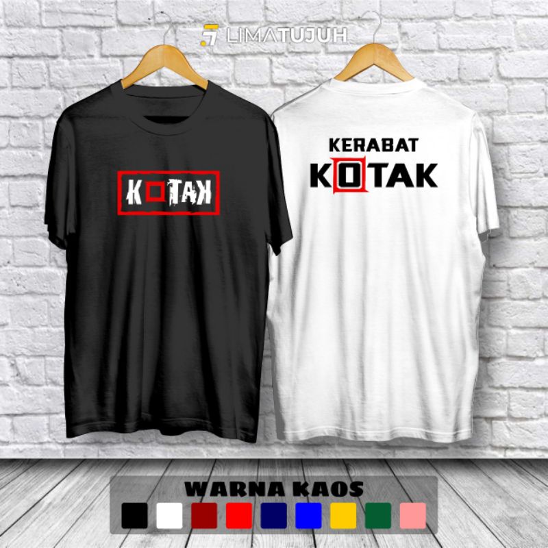 Kaos Baju Band Kotak Kaos Kerabat Kotak Kaos Musik - High Quality