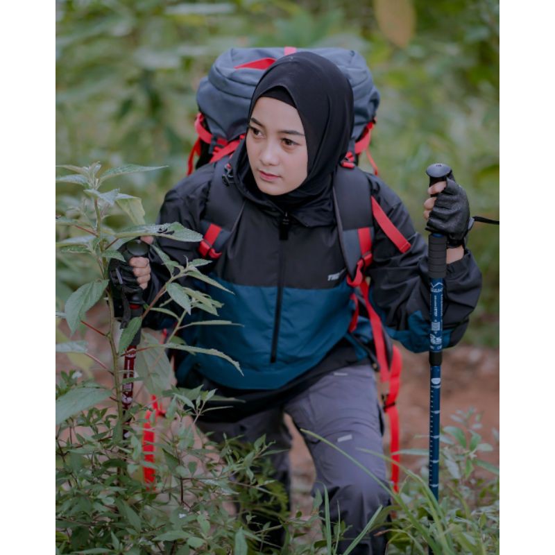 jaket gunung wanita - jaket hoodie wanita