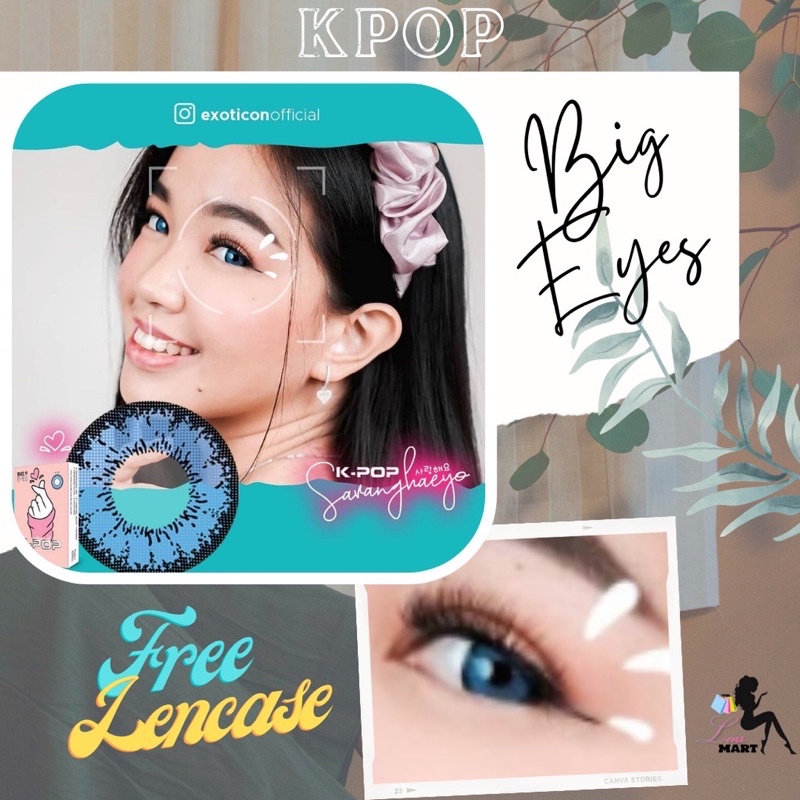 SOFTLENS X2 KPOP | SOFTLENS K-POP | diameter 16 free lencase