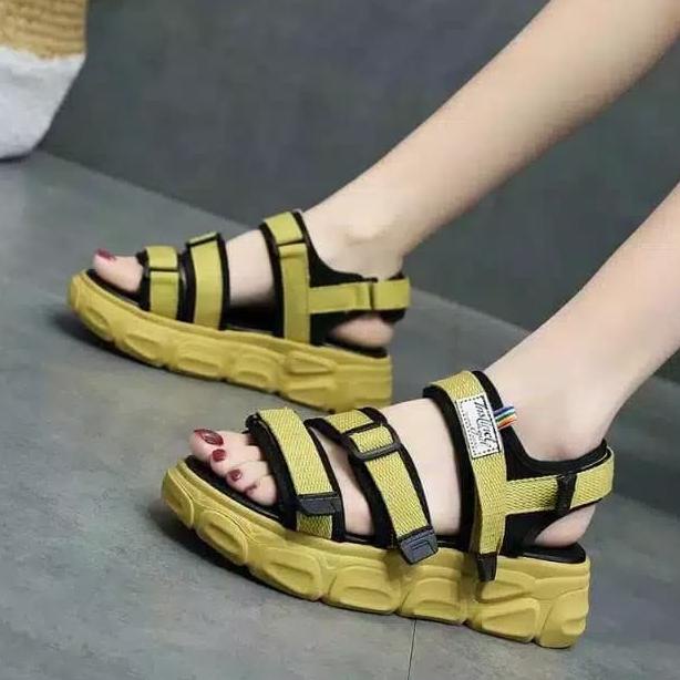 PROMO  SANDAL GUNUNG PEREMPUAN SANDAL SEPATU CASUAL SANTAI JALAN