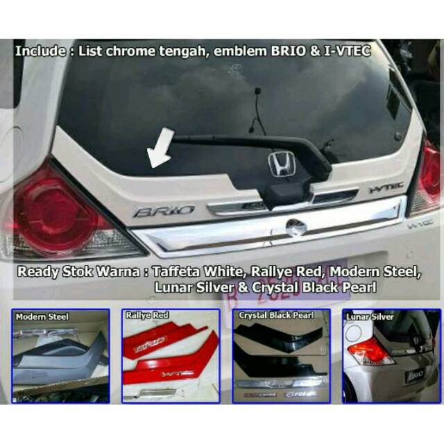 Ducktail honda Brio original