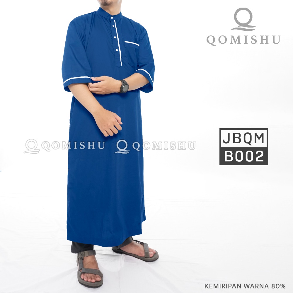 Jubah Muslim Pria Gamis Ikhwan Muslim QOMISHU