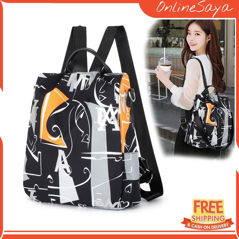 TAS RANSEL WANITA FASHION 2030 - BACKPACK WANITA - RANSEL KOREA - RANSEL IMPORT ANTI AIR SEKOLAH KULIAH KERJA