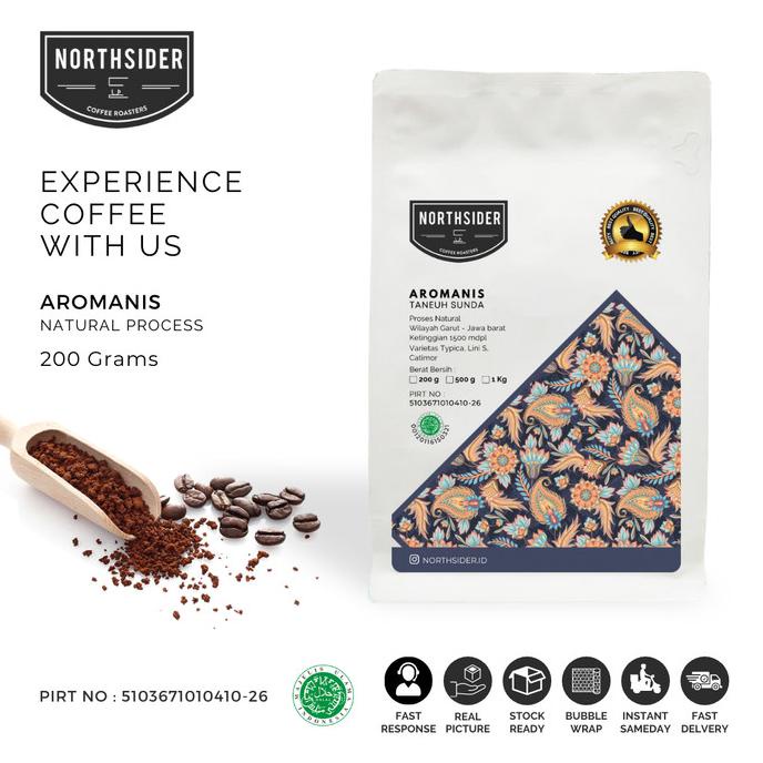 

KOPI ARABIKA - AROMANIS ARABICA SPECIALTY COFFEE NATURAL - JAWA BARAT