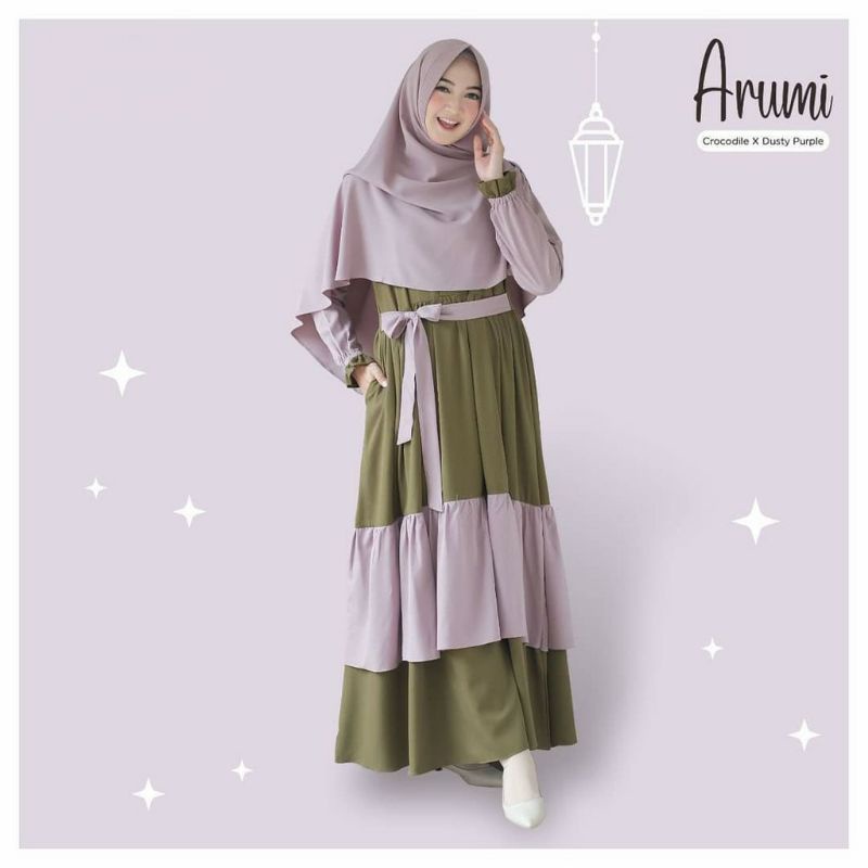 ARUMI DRESS GAMIS WANITA MUSLIM TERBARU