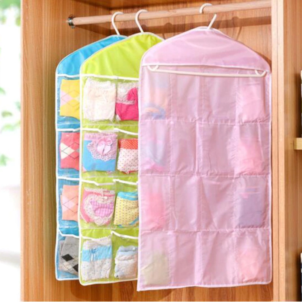 Tempat Celana Dalam Gantungan di Lemari Pria Wanita Korean Underwear Pouch