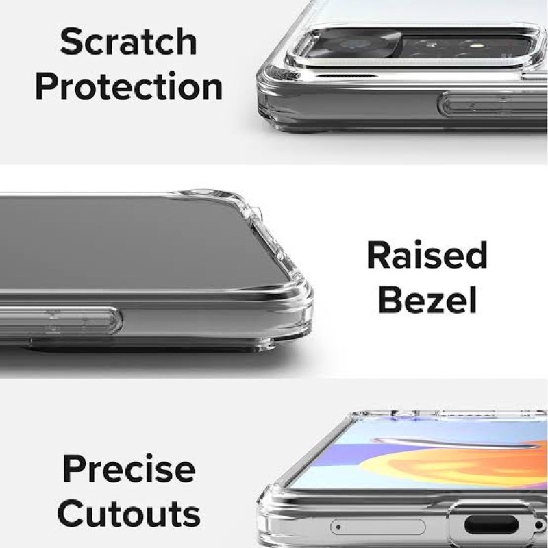 HD Clear Case Xiaomi Redmi 10/10C/11A/12C/Note 11/11S/11 Pro/Note 12/ Poco M3/F3/F4/M5/M4 Pro TEBAL TRANSPARANT