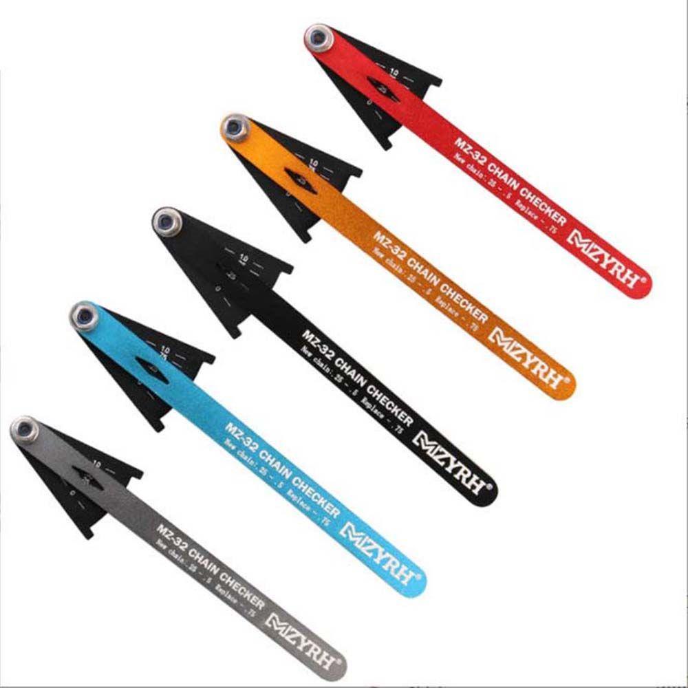 Lanfy Chain Wear Indicator Tool Rantai Sepeda MTB Gauge Repair Alat Ukur Checker Aksesoris Sepeda Bike Chain Checker