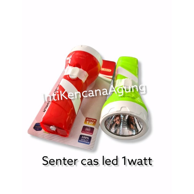 SENTER CAS LED 1WATT 8809 SENTER MINI SENTER KECIL
