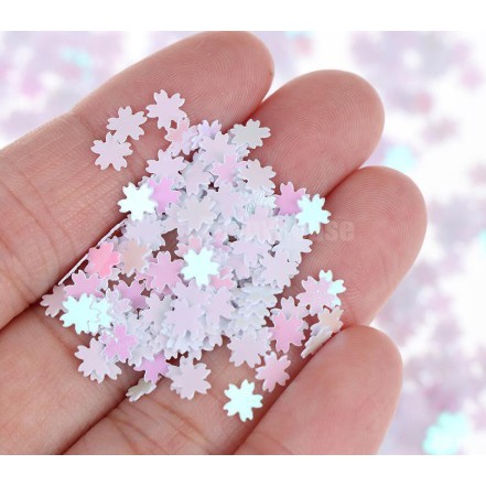 

Sakura Glitter Sequins Confetti DIY Craft Stuff Sweet Cherry Blossom Decor glory