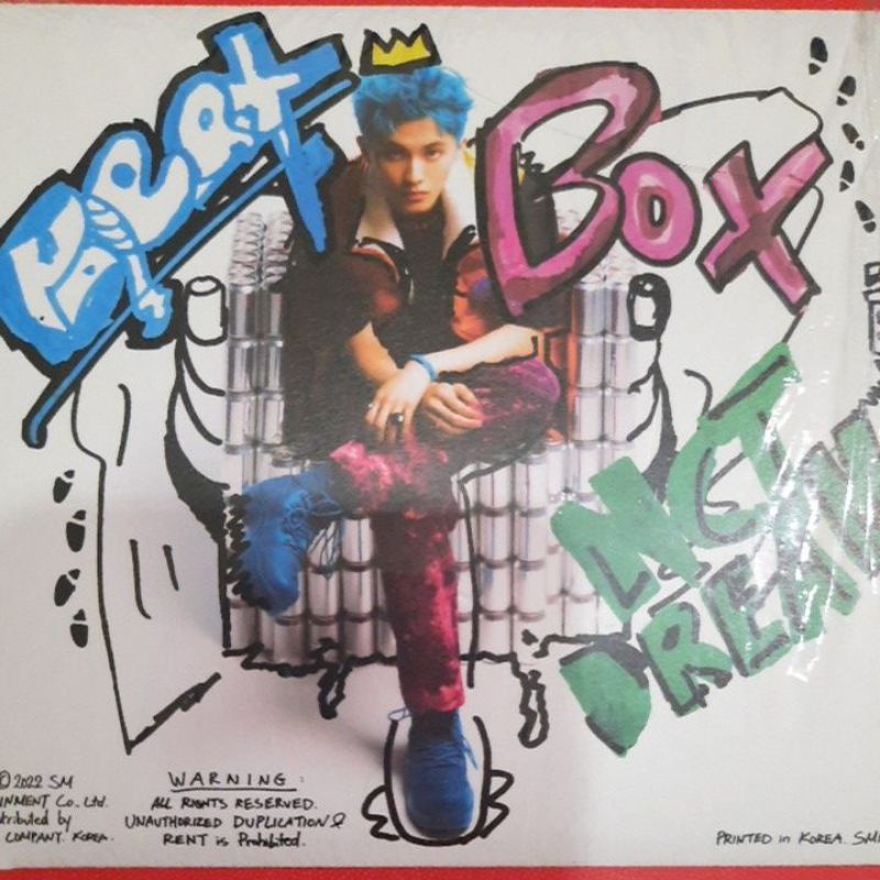 DIGIPACK BEATBOX MARK NCT DREAM UNSEALED