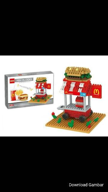 Mainan Lego edukasi DR Star mini blocks multiple shop 590-593