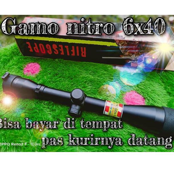 ep✯Grosir↓ Teleskop GAMO NITRO 6x40 68 ✯