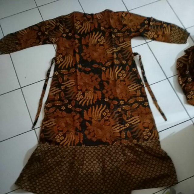 Maura Couple - Sania Ruffle Batik Couple Ori Ndoro Jowi Dnt Garansi Termurah