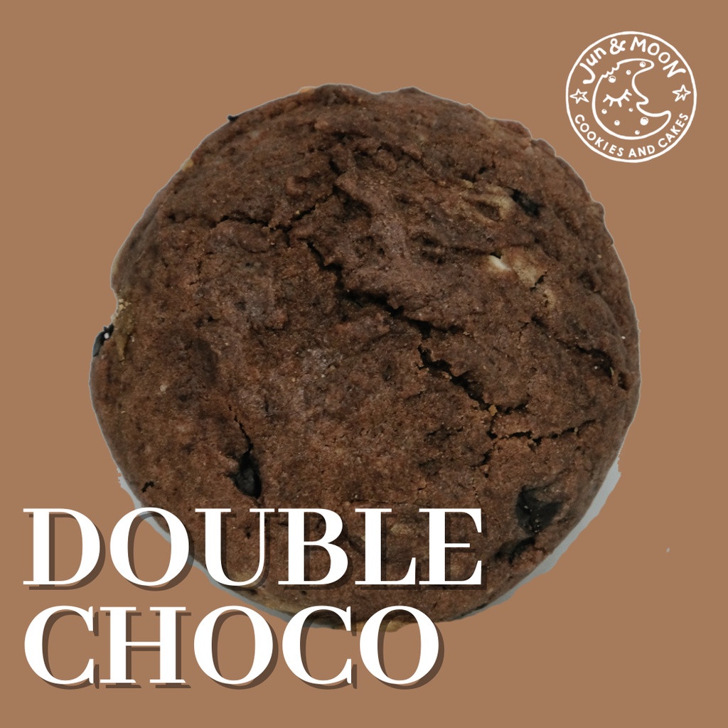 

JUN AND MOON Soft Baked Cookies - Double Chocolate