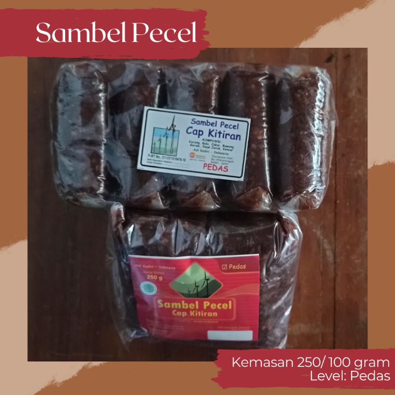 

SAMBEL PECEL KHAS KEDIRI CAP KITIRAN
