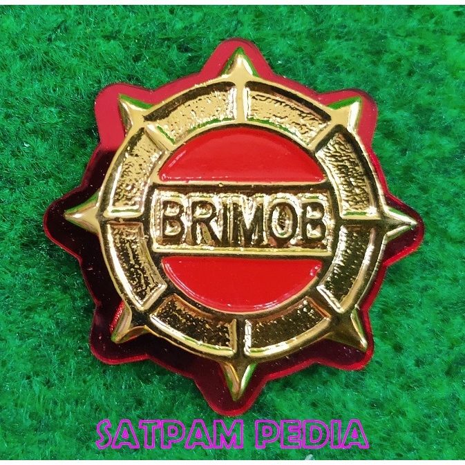 Pin Brimob Roda Mika - Wing Brimob Roda Mika