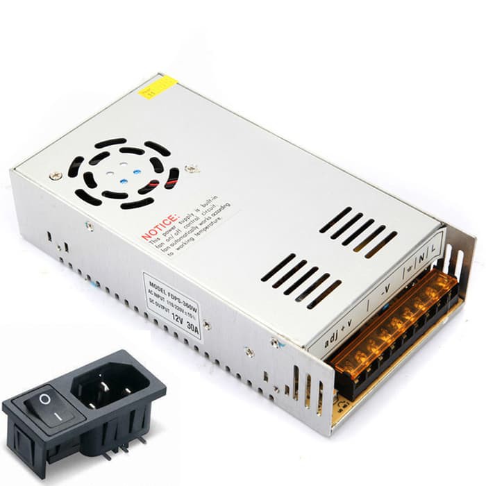 Switching Power Supply 12V 30A