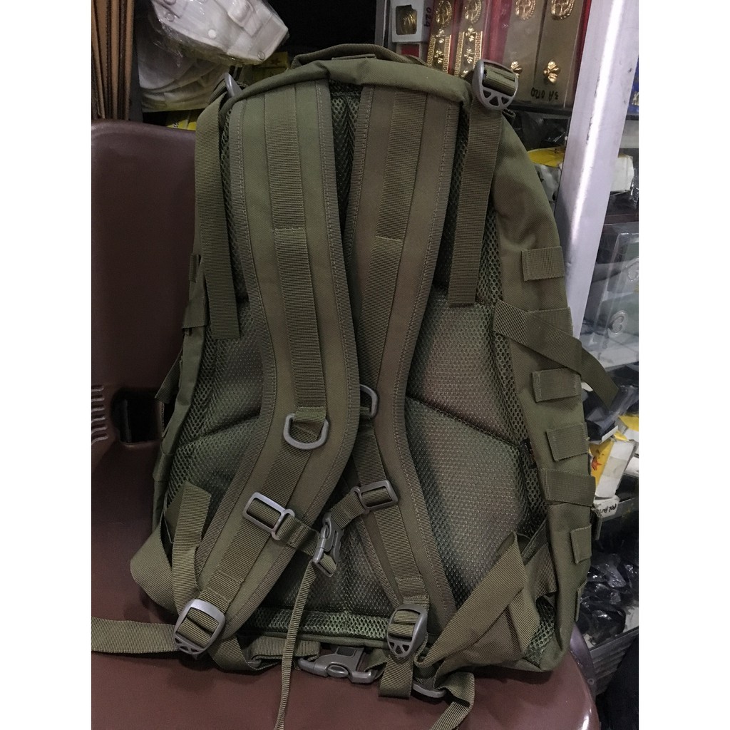 Ransel 3D Ransel Silver Knigth 3D Ransel Army - Hijau