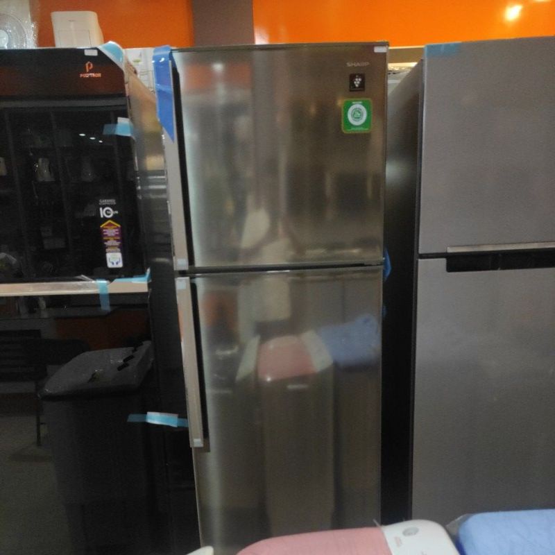 KULKAS SHARP 2 PINTU SJ-420GP-SD