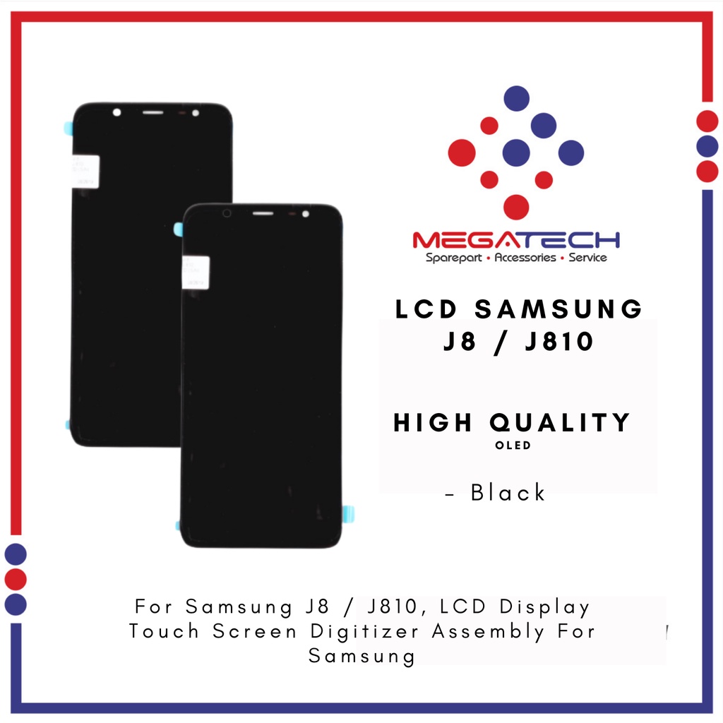 LCD Samsung J8 2018 / J810 Fullset Touchscreen - OLED