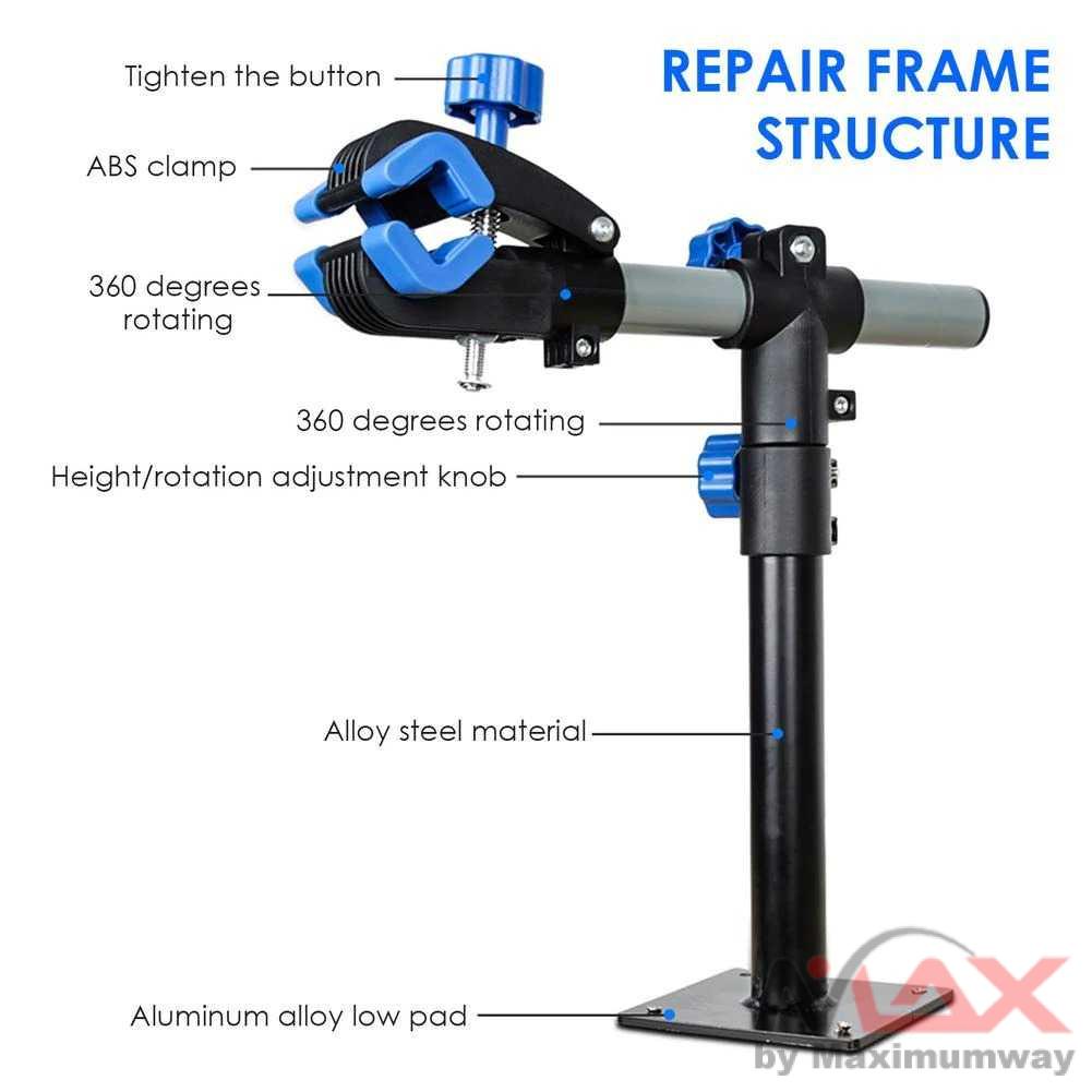 ROCES Alat Perbaikan Rangka Sepeda Bicycle Repair Frame Kit - MT45 Warna Hitam
