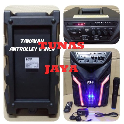 Speaker Portable TANAKA Diamond Antrolley 8 inch Original Anttrolly8