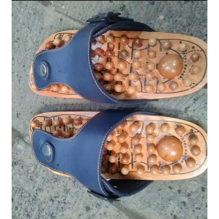SANDAL JEPIT TERAPI KAKI KAYU
