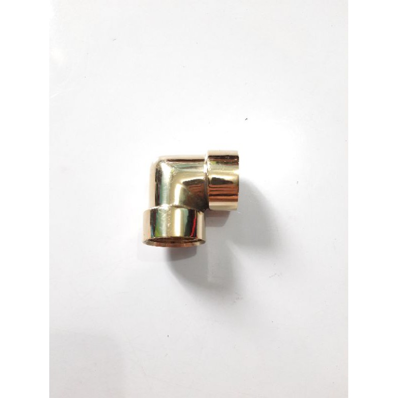 Knee drat dalam 3/4&quot; (inch) KUNINGAN / Kenie drat dalam