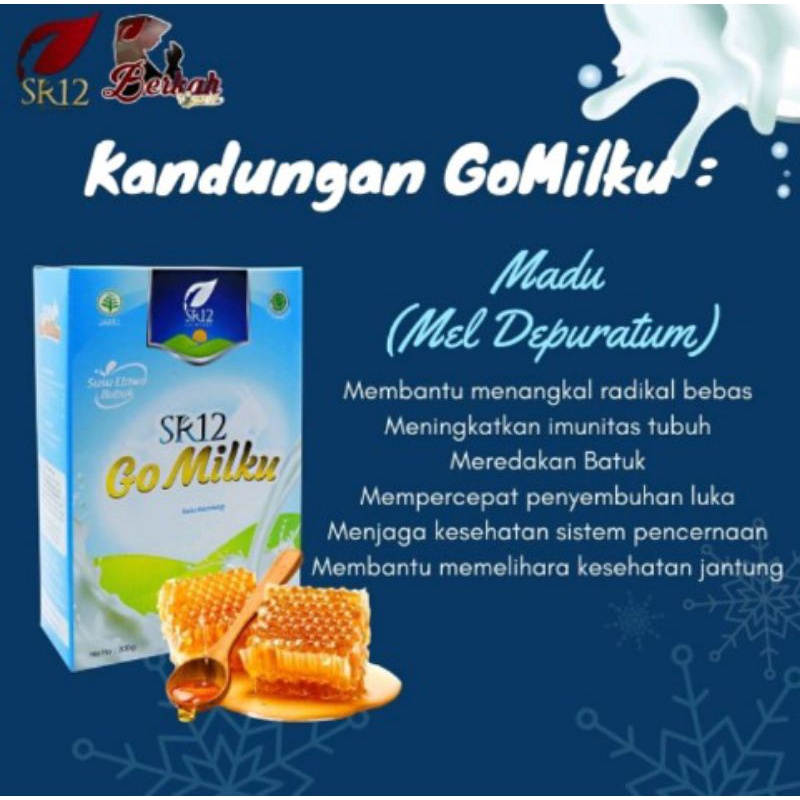 

GOMILKU SR 12 SUSU KAMBING ETAWA PREMIUM 600gram