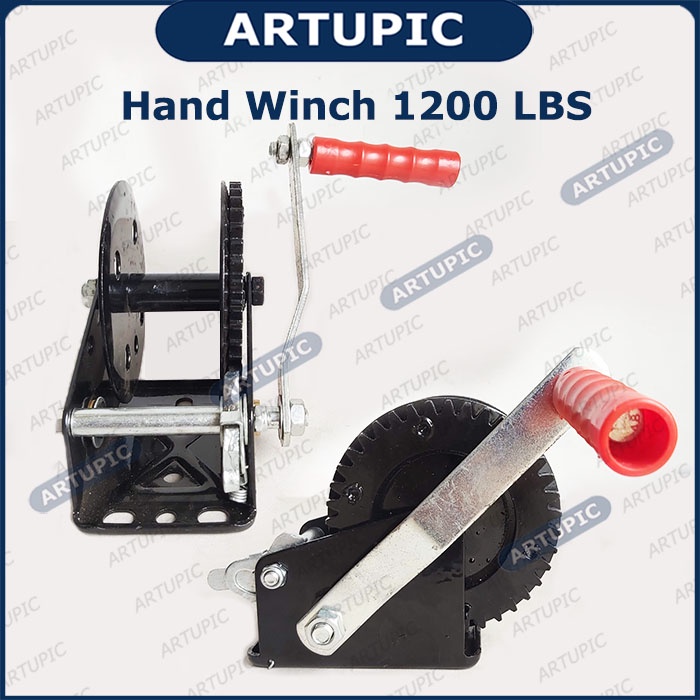 Hand Winch 1200 LBS Handwinch Katrol Kerekan Tangan Pengatur Jalur Nipple Dan Sebagainya