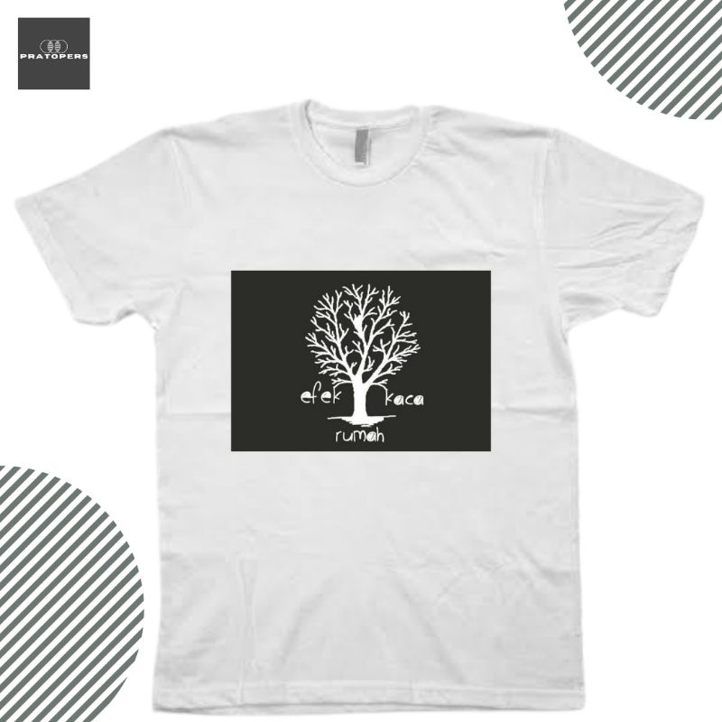 Baju Kaos Efek Rumah Kaca | Kaos Album Efek Rumah Kaca