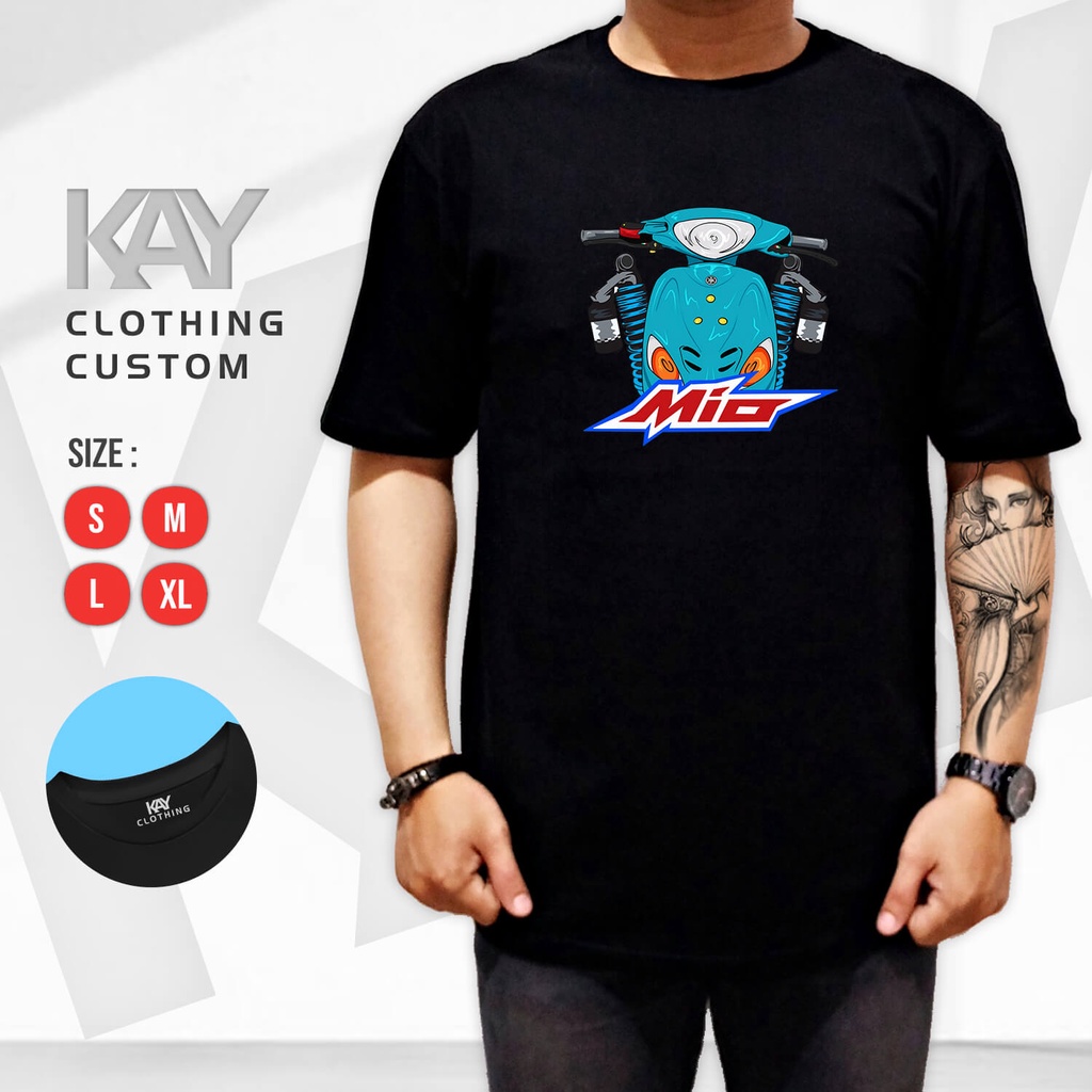 Kaos MIO Kaos Yamaha Baju Motor Mio Style  S M L XL 2XL 3XL 4XL KAY44