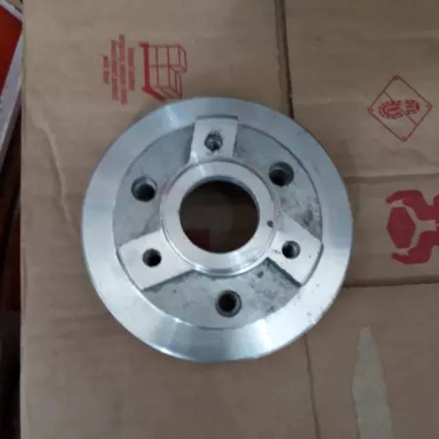 adaptor cakram belakang satria fu buat tromol besar