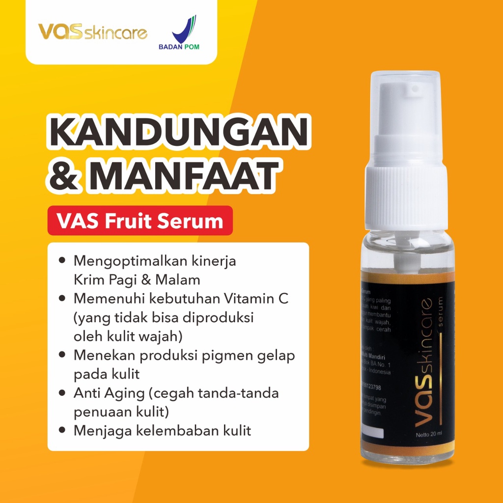 Serum Vas Skincare Anti Aging &amp; Menjaga Kelembaban Kulit