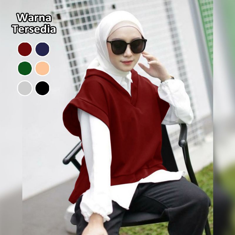 Baju atasan wanita kekinian , baju muslim Baju Blouse jumbo